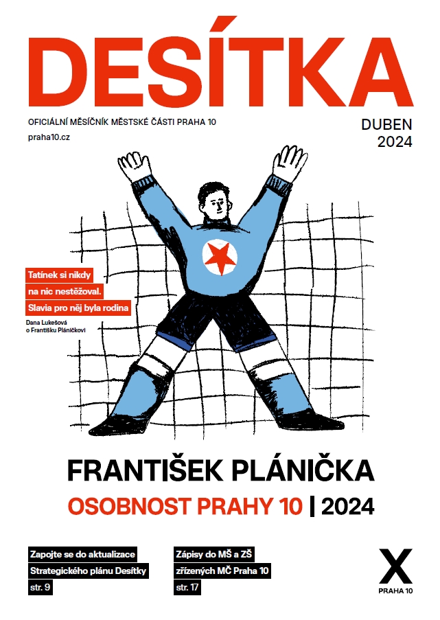 Titulní stránka měsíčníku - duben 2024