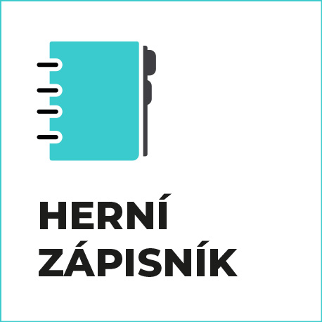 Tlačítko - stáhněte si herní zápisník
