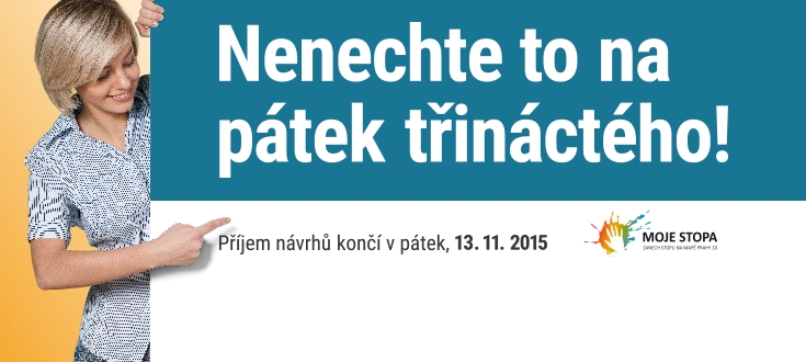 Výzva pro podání návrhů v projektu Moje stopa běží!