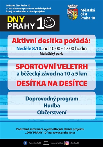 Dny Prahy 10 - sportovní veletrh
