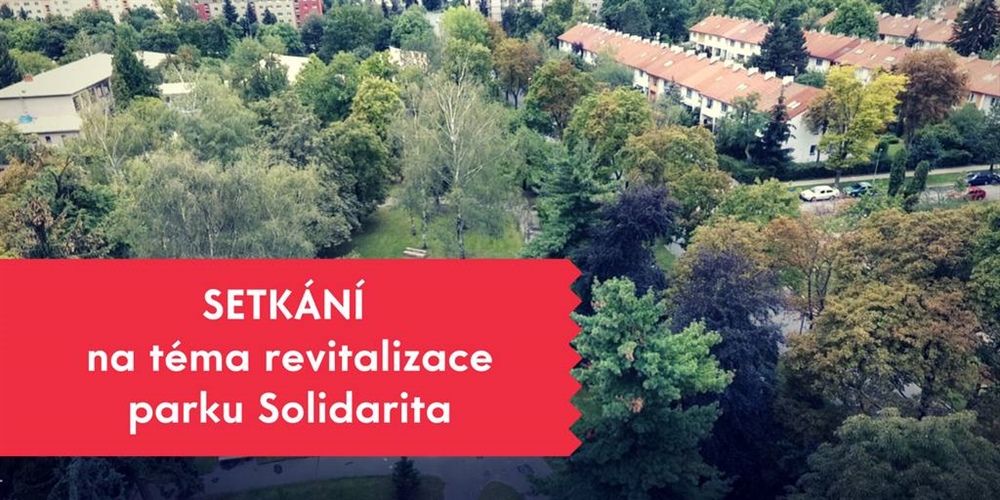 Setkání na téma revitalizace parku Solidarita
