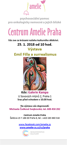 Centrum Amelie: Emil Filla a surrealismus