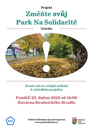 Veřejné setkání - Park Na Solidaritě