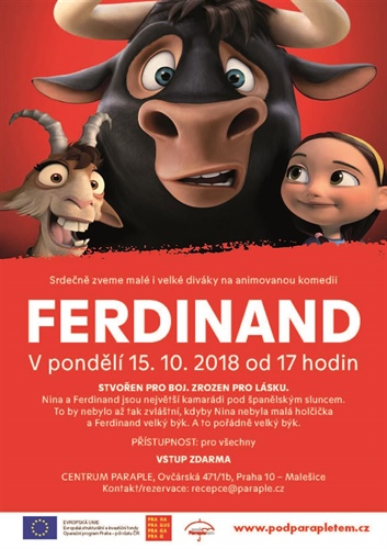 Centrum Paraple: Film pro děti - Ferdinand