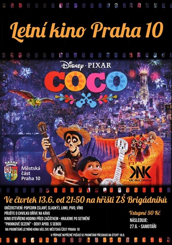 Letní Kino Praha 10 – Coco