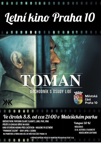 Letní kino - film Toman