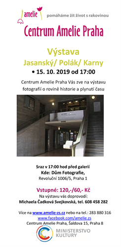 Centrum Amelie: Výstava Jasanský/Polák/Karny