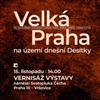 Plakát - vernisáž výstavy Velká Praha