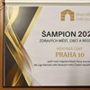 Ocenění Šampion Národní sítě Zdravých měst ČR za rok 2024