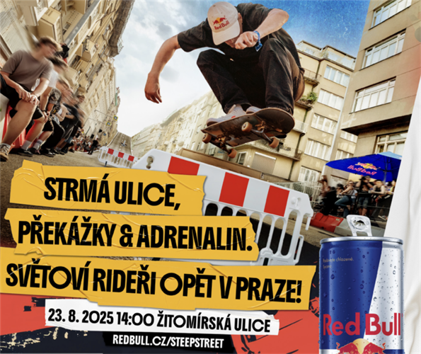 Red Bull Steep Street ve Vršovicích